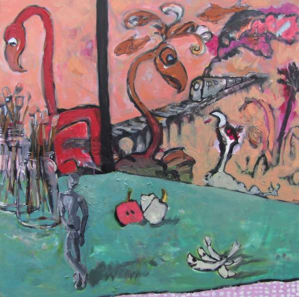 Education - 100x100 - huile sur toile